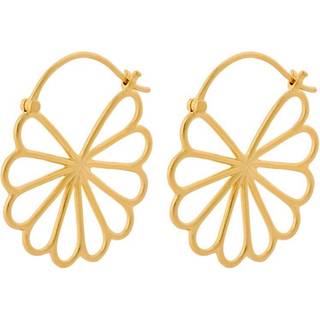 Pernille Corydon Large Bellis Earrings Øreringe i Forgyldt Sølv