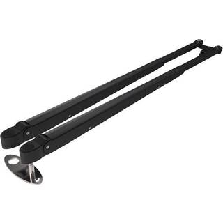 Parallelarm / viskerarm båd Roca Pantograph Arm, for W25 / W38, sortlakeret, 470 - 750 mm (18" - 30'')