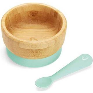Munchkin Bambou Suction Bowl & Spoon spisesæt til børn 6 m+ 1 stk. - 1 stk.