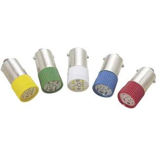 Barthelme LED-signallampe BA9s Blå 24 V/DC, 24 V/AC 0.6 lm 70113072