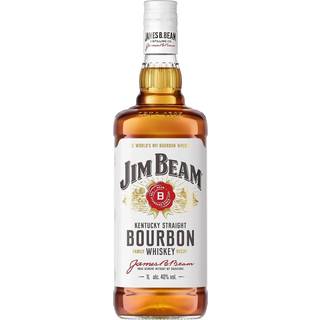 Jim Beam White Kentucky Straight Bourbon Whiskey 1 Liter