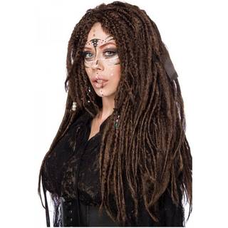 Voodoo Hexen-Perücke mit Dreadlocks