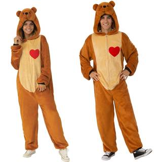 Teddybär mit Herz Kostüm Unisex S-M