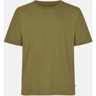 T-shirt "mid-sleeve" | 100% økologisk bomuld | Olivengrøn