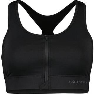 Front Zip Sportsbra, Black