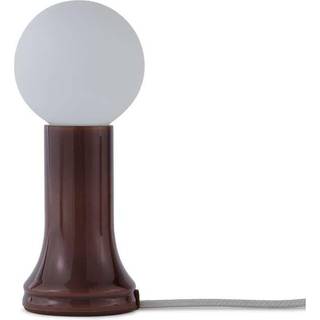 Tala shore bordlampe bottle brown med g95 led pære