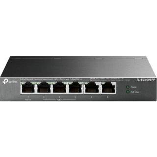 TP-LINK 6-Port Gigabit Desktop Switch, 3-Port PoE+ and 1-Port PoE++