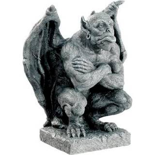 Sitzender Gargoyle Deimos Figur