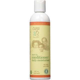 Cara B Naturligt efterladt balsam og daglig fugtighedscreme til babyer og børn struktureret krøllet hår, følsom hudeksem -venlig formel - ingen p
