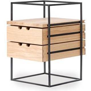 Karakter - Cache Desk Organiser - Tilbehør til borde - Paul McCobb - Træ farvet,Sort