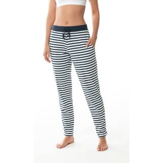 Mey Cyra Long Pants - White/Navy - Small