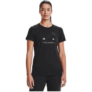 Under Armour Rival Logo Women's Short Sleeve Black / White XL