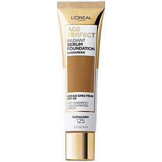 L'Oreal Paris Age Perfect Radiant Serum Foundation med SPF 50 Cappuccino 1 ounce