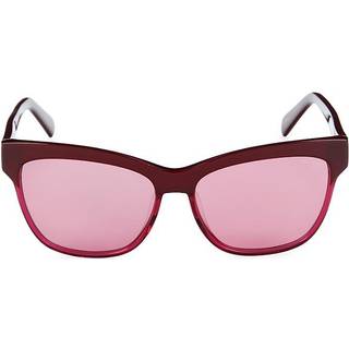 Emilio Pucci Kvinde EP0198 69S Solbriller Acetat Bordeaux Rød Firkantet Normal