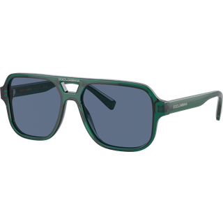 Dolce & Gabbana Børn DX4003 300880 Solbriller Acetat Grøn Blå Pilot Normal