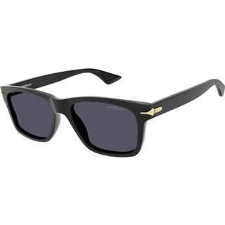 Montblanc MB0263S 001 54 Solbriller Mænd Black - Black - 54mm