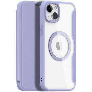 iPhone 15 - Dux Ducis Skin X Pro Flip Magsafe cover - Lilla