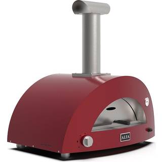 Alfa Moderno hybrid pizzaovn, 2 pizzaer, grå