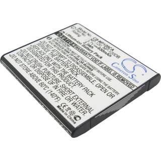 Batteri til NP-120 Casio erstatningsbatteri