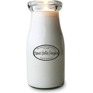 Milkhouse Candle Co. Creamery Brown Butter Pumpkin duftlys Mælkeflaske 226 g - 226 g
