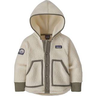 Patagonia Baby's Retro Pile Jacket Fleecejakke Børn størrelse 4 Years farve grå/beige