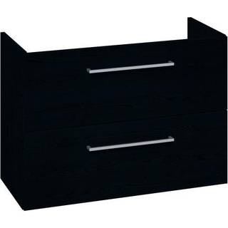 Dansani Mido underskab 82 cm med skuffer - Sort struktur