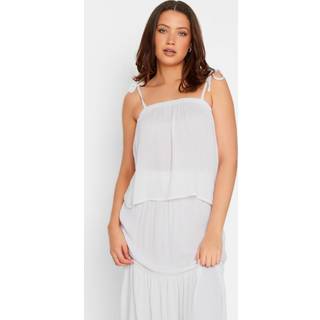 Lts Tall White Cami Top 24 Lts | Tall Women's Vests & Camisoles