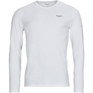 Pepe Jeans Herren Longsleeve weiß Slim Fit
