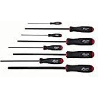 Bondhus 10733 Sæt med 8 BallDriver-skruetræksproger Proguard Finish Langlængde Størrelser 2-10mm