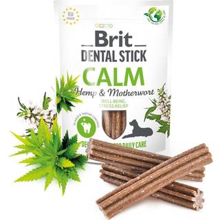 Brit Care Dental Stick, hamp & urt - 7 stk.