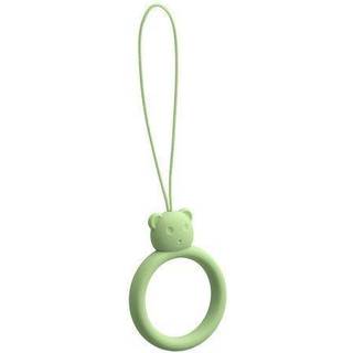 Hurtel Strop m. Silikone Finger Ring - Bamse - Grøn