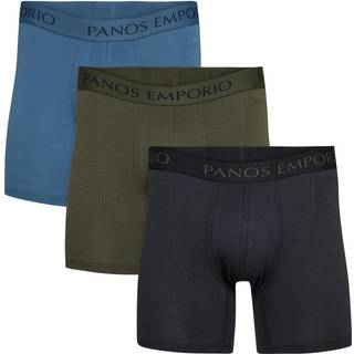 Panos Emporio 3-pak Base Bamboo Cotton Boxer - Mixed - X-Large * Kampagne *