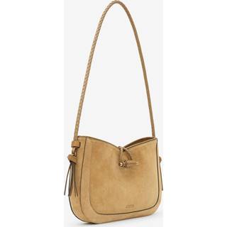 Bolso De Hombro Tipo Bolsouette De Ante Vigo - Mujer - Camel - Isabel Marant
