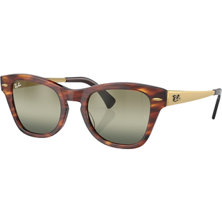 Ray - Ban Unisex RB0707SM 954/G4 Solbriller Acetat Brun Grøn Firkantet Normal