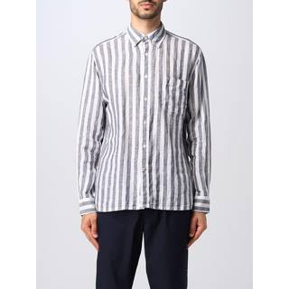 BRETON LINEN STRIPE CF SHIRT