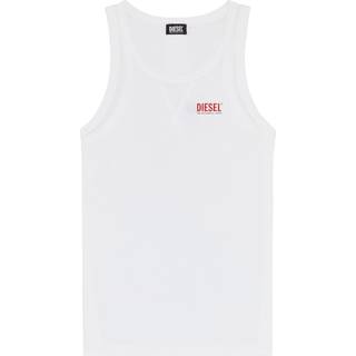 Diesel Cotton Tank Top - White