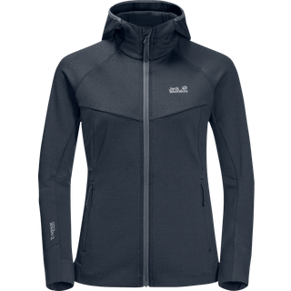 Jack Wolfskin Women's Hydro Grid Fleece Graphite, XS