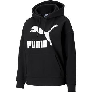 Sweatshirt med hætte Puma Classics Logo Hoodie 53007401 Størrelse XS