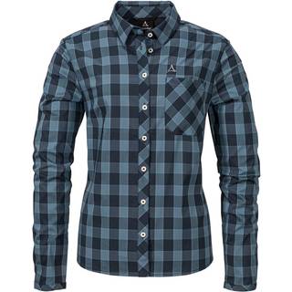 Schöffel Women's Blouse Silba Bluse Damer størrelse 42 farve blå