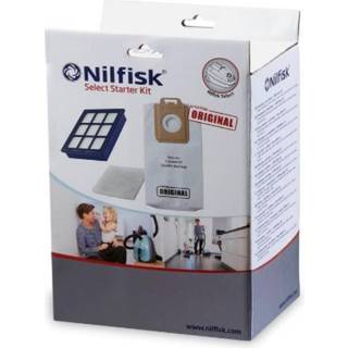 Nilfisk Select Starterkit 1 stk. hepa filter  8 stk. Støvsugerposer 2 stk. Motorfilter originalt