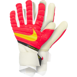 Nike Phantom Elite Goalkeeper Soccer Gloves, 8, Rød