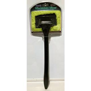 Forrude og vinduesrenser - Machine -vaskbart mikrofiberkludv?rkt?j p? h?ndtag med drejelig hoved til reng?ring af bil og RV -glas af stalwart (gr