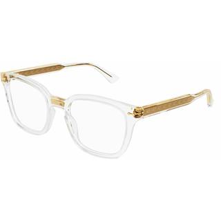 Gucci GG0184O 011 50 Briller Mænd Krystalklar - Clear - 50mm