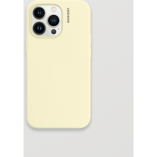 Nudient iPhone 13 Pro Base Silicone Cover - Pale Yellow
