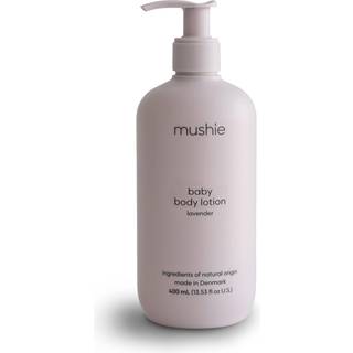 Mushie Organic Baby Fugtgivende kropslotion til nyfødte børn Lavender 400 ml - 400 ml