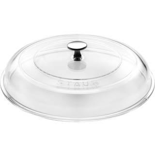 Staub Låg Hvælvet 24 cm, Glas
