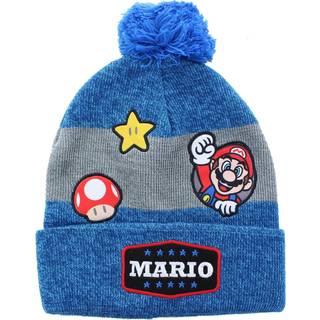 Super Mario Youth Knit Beanie med patches