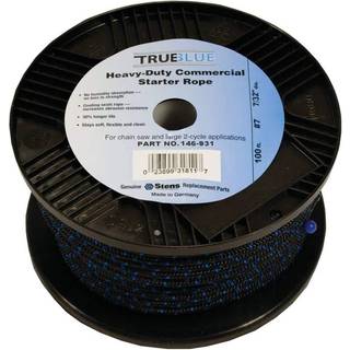 Stens 146-931 TrueBlue 100 'Starter Rope 7 Solid Braid Ea 1 100-Feet Blue
