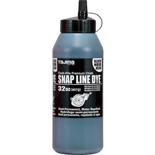 TAJIMA Sort Markeringskalk 32 oz (907 g) Halvpermanent Snap-Line-farvestof til tykke, ensartede linjer