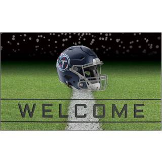 Fanmats 19963 Tennessee Titans Crumb Rubber Outdoor Door Mat - 18in. x 30in. Holdfarve
